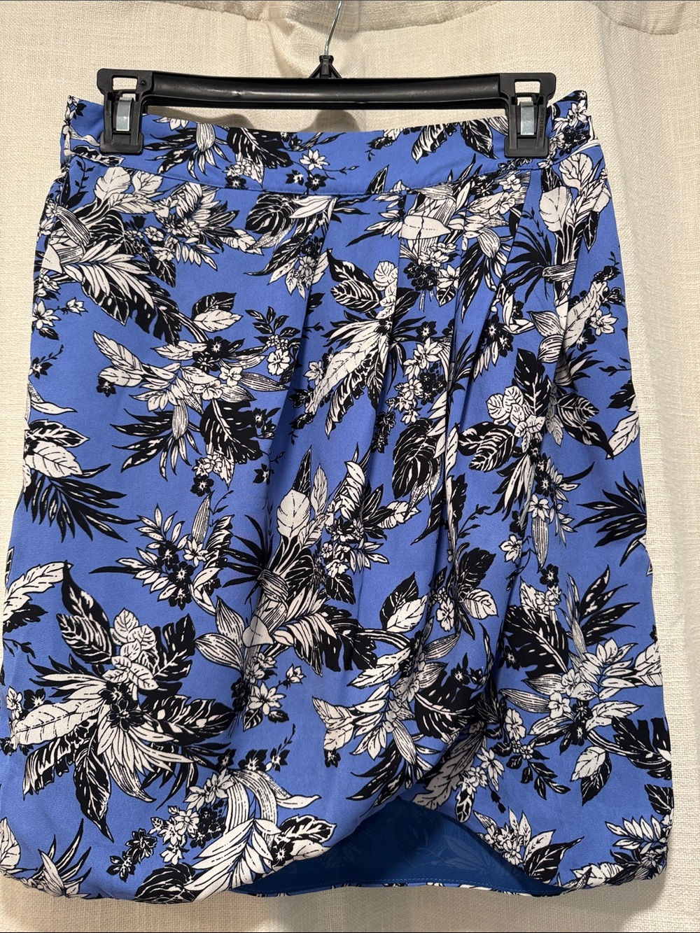 Sugarlips Blue Floral Circle Skirt
